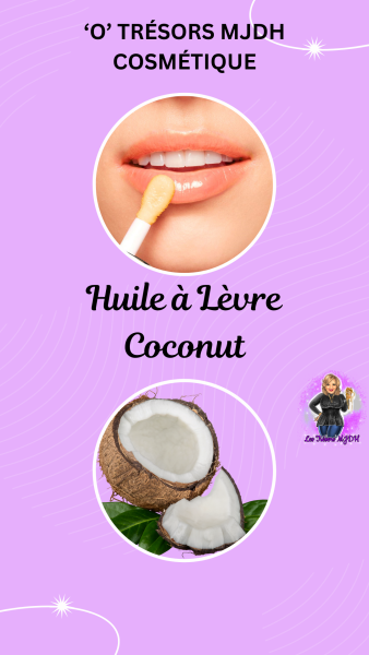 Huile à lèvres Coconut