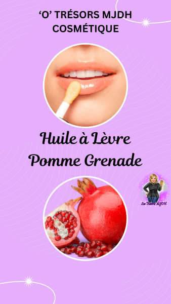 Huile à lèvres Pomme Grenade